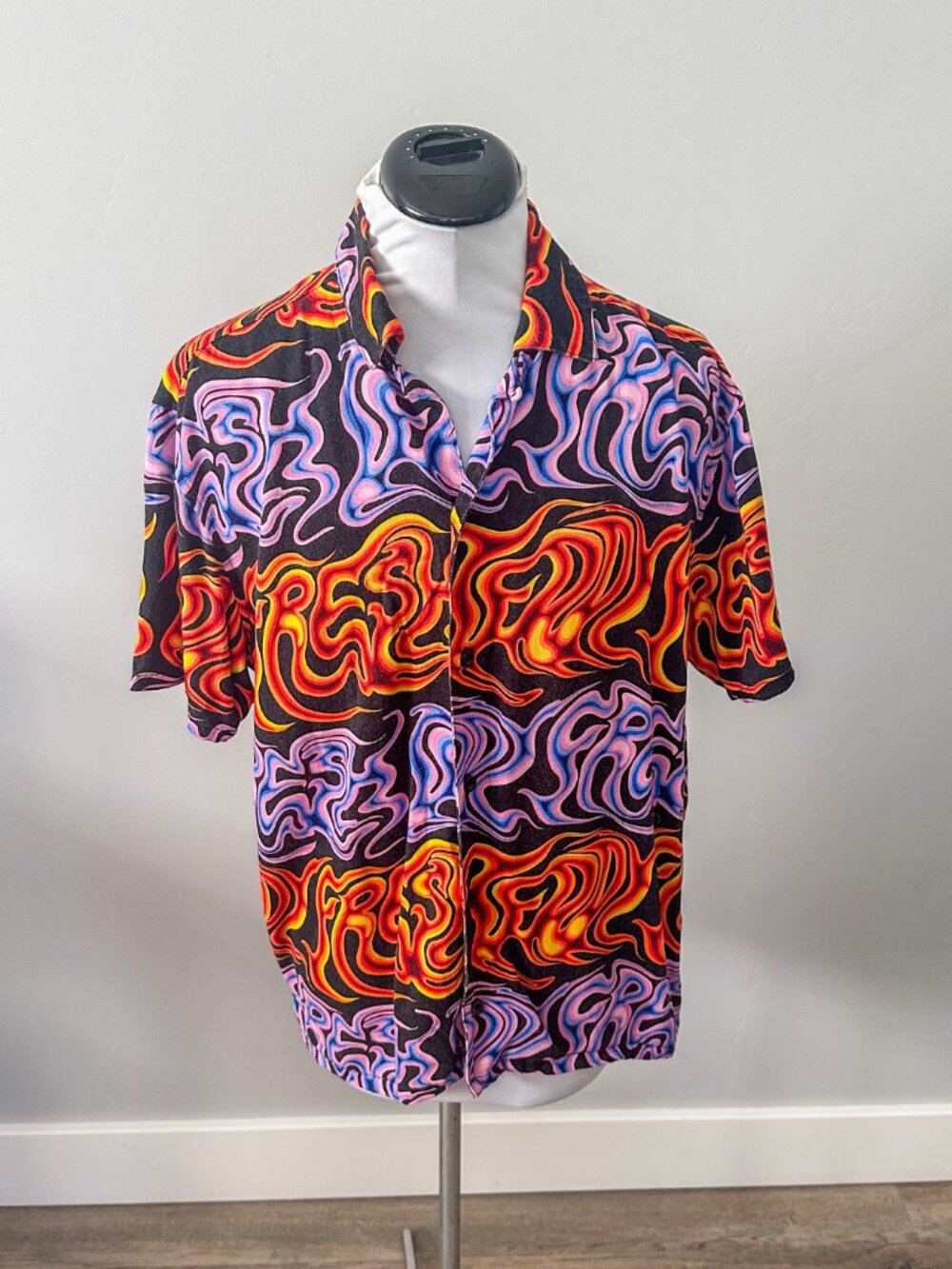 Teddy Fresh Oil Spill Camp Shirt